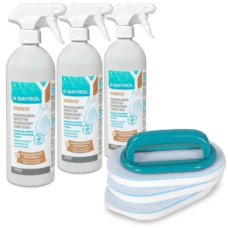 BAYROL Spar-SET Randfix Spray inkl. Spezialbürste Sofort Bestellen