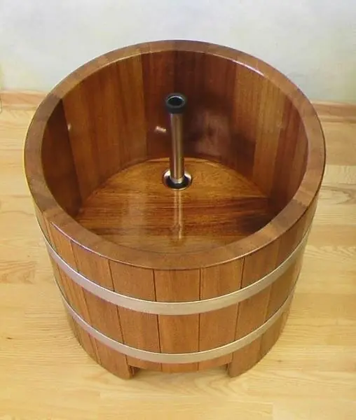 Hohe Fußwanne aus Kambala Wasserablauf mit Druckknopf-Ventil Schnäppchen