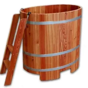 Sauna Tauchbecken Lärche 100 x 72 cm vollversiegelt Letzte Chance