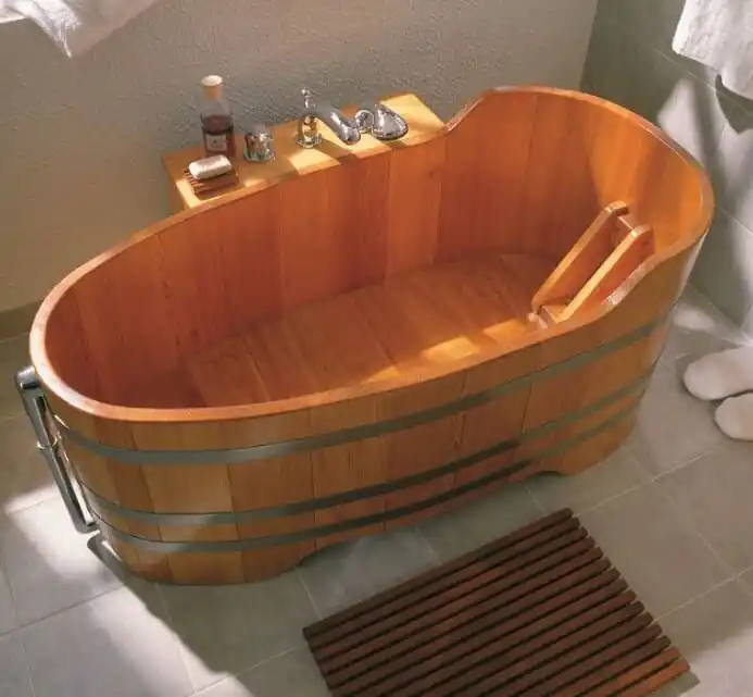 Jetzt Kaufen Holzbadewanne Lärche 183 cm x 73 cm