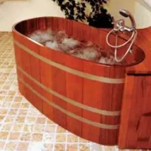 Holz-Whirlpool Kambala 1490 x 900 x 1000 mm Super-Preis