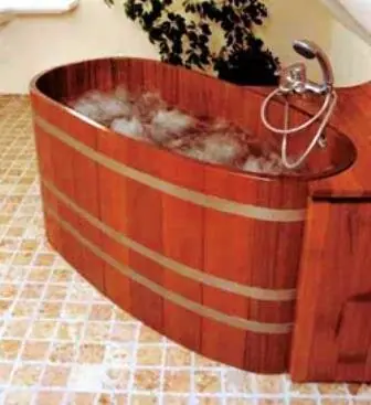 Holz-Whirlpool Kambala 1490 x 900 x 1000 mm Super-Preis