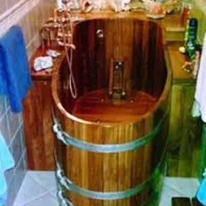 Holz-Whirlpool Kambala 1680 x 1060 x 1000 mm Must-Have