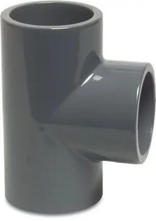 Neu Im Sortiment PVC T-Stück 90° Klebemuffe Ø 63 mm