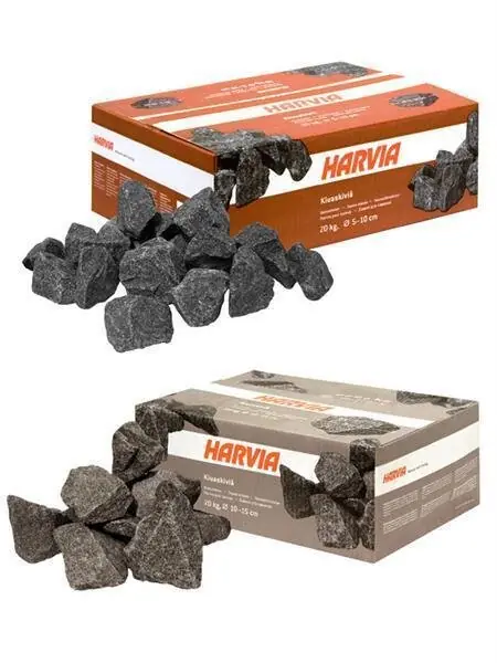 Harvia Saunasteine 20 Kg unter Ø 10 cm Billig