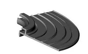 Direkt Vom Hersteller MTH Einhängeprofil Eckstück gebogene Ecke 90° Radius 50 mm