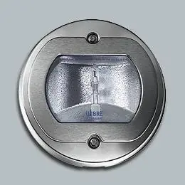 Saisonangebot Wibre Einbauscheinwerfer V4A Edelstahl 200 Watt 30 Volt mit 3 m langen Spezial-Unterwasserkabel