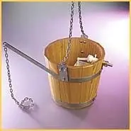 Eliga Eimer-Schwalldusche 10 ltr. mit Ketten für Deckenmontage Abverkauf