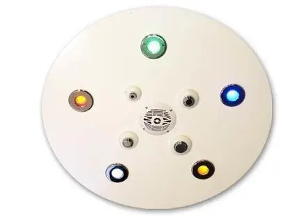 Einbaustrahler IP 65 grün Preisreduziert