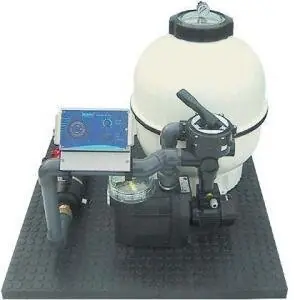 Ausverkauf Heizfilteranlage Cantabric 500 mit Speck Pumpe 90/11, 400 Volt