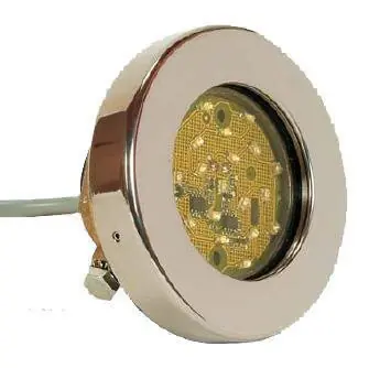 Finale Aktion LED-UNTERWASSERSCHEINWERFER 21 für Fertigbecken AUS ROTGUSS