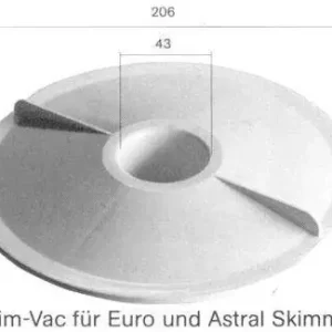 Skim Vac Bodenabsaugplatte für Astral / Swim-tec Skimmer Sofort Bestellen
