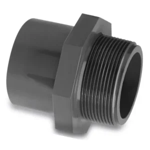 PVC Übergangsmuffe 40/50 mm x 1 1/4" AG (Klebemuffe Innen/Außen x Gewinde) Angebot