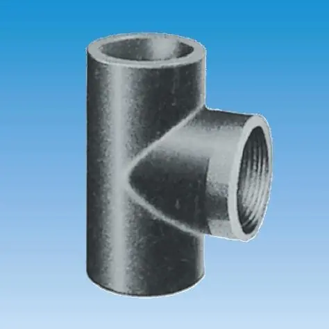 Solange Der Vorrat Reicht PVC T-Stück verstärkt 90° Ø 75 mm Klebemuffe x 2 1/2" IG