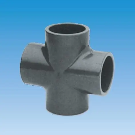 Begrenztes Angebot PVC Kreuzstück Klebemuffe Ø 90 mm