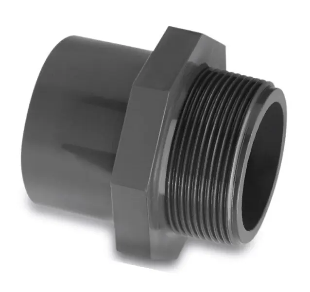 Sichere Zahlung PVC Übergangsmuffe 32/40 mm x 1/2" AG (Klebemuffe Innen/Außen x Gewinde)