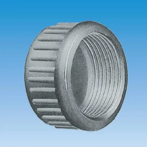 Sofort Bestellen PVC Kappen 1" mit Zylindrischem Innengewinde
