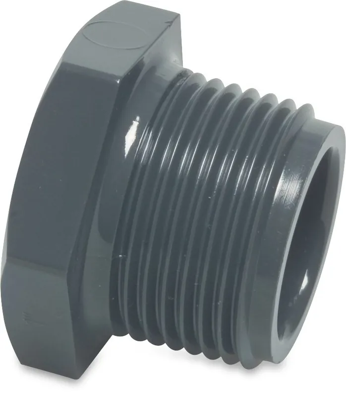 Markenware PVC Stopfen 2" mit Zylindrischem AG