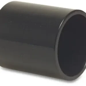 Abverkauf PVC Muffe schwarz d 50 mm