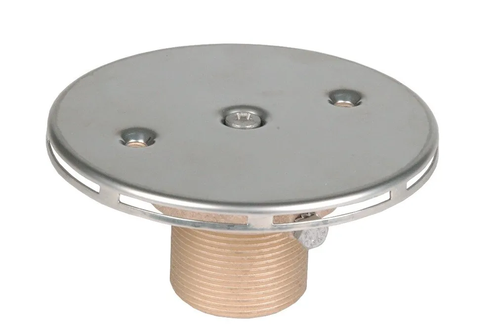 Neu Allfit Bodendüse mengenregulierbar und verschließbar G 1 1/2" Blende aus V4A