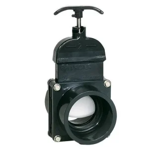 PVC Absperrschieber beidseitig Klebemuffen d 50 mm leichtgängig Finale Aktion