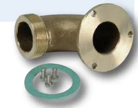 Abverkauf Pumpen-Druckstutzen 2 1/2", 90°