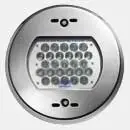 Wibre Schwimmbad-Scheinwerfer IP68 V4A POW-LED weiß 27x3 W 700 mA 12 V-DC UW-Kabel 3 m Neue Ware