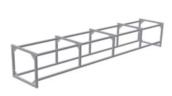 Knallerangebot Bieri Sitz- und Liegebank Rahmenkonstruktion Quadro V4A