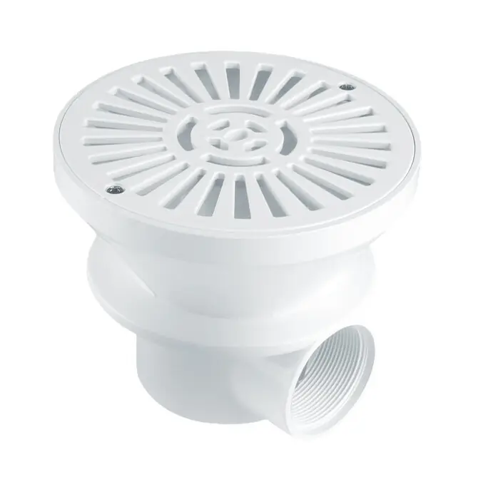 Astralpool ABS Bodenablauf rund Ø182mm Abgang seitlich 2" für Beton- Fliesenbecken Online Kaufen