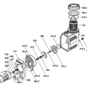 Speck Spritzring für BADU 90| 7-11 + Bettar Super Pump Schneller Versand