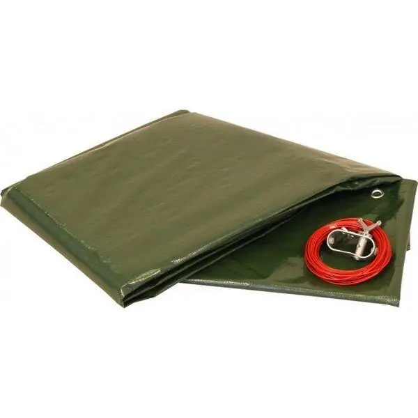 Winter Abdeckplane Achtform Schwimmbad PEB Angebot