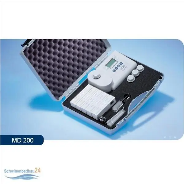 Lovibond Photometer MD 200 - 3 in 1 für Chlor pH-Wert und Alkalität-M mit Flüssigreagenzien Ausverkauf