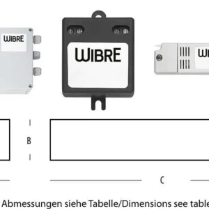 Garantierte Lieferung Wibre Konstantsromnetzteile 350mA 700mA für POW LED Module