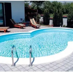 Beliebt MTH SUNNY POOL Achtformbecken Schwimmbad 0,6 mm Folie