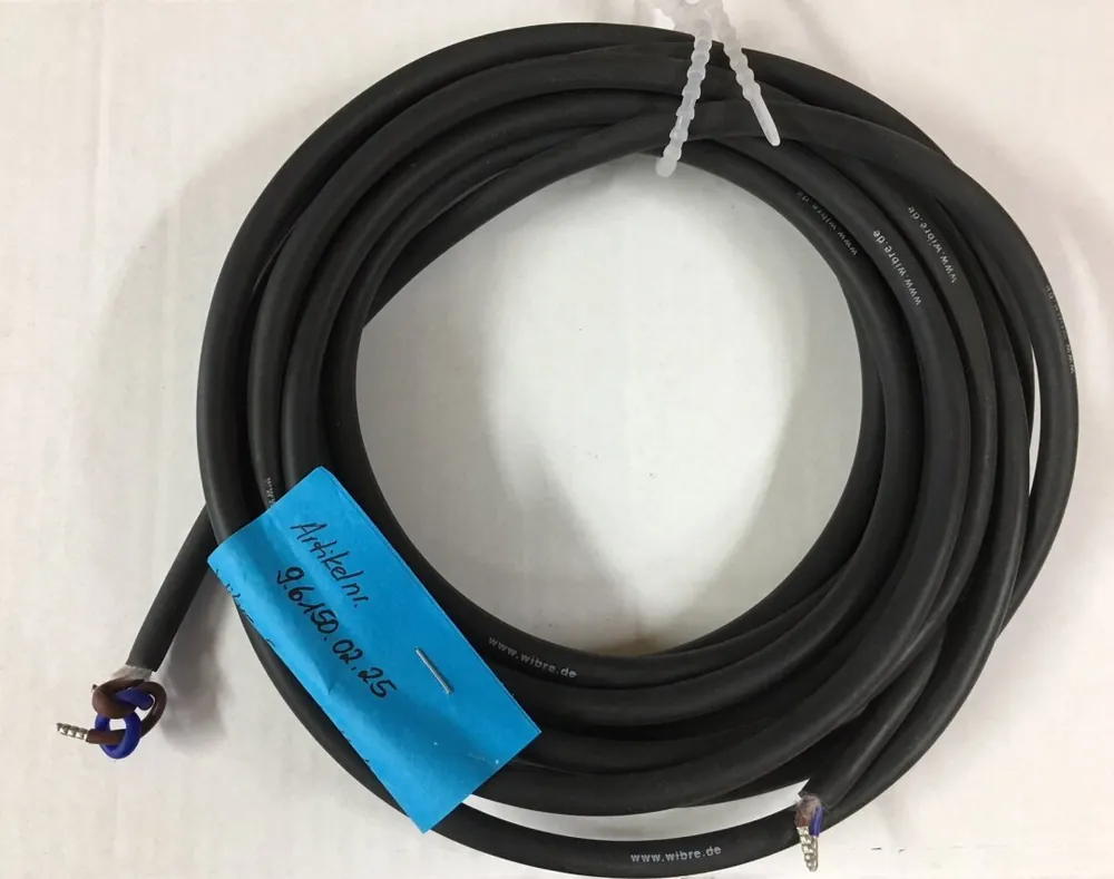 Wibre Spezial-Unterwasser Kabel 2 x 2,5 mm2, ø 8 mm 6 lfm Rabatt