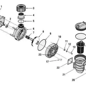 Sta-Rite Gleitringdichtung für 5P6R,5P4R,5MPR,5JWP, 5ABG Pumpen Sichere Zahlung