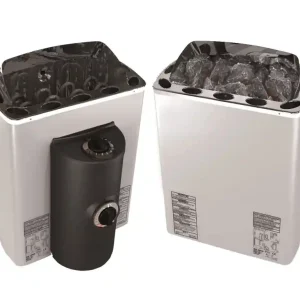Top-Seller SAWOTEC Saunaofen MINI X Z 3,0 kW (Eckvariante) mit integrierter Steuerung