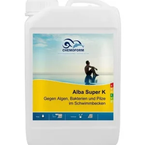 Chemoform Alba Super K 3 l Algenex gegen Algen für Becken mit Gegenschwimmanlage Billig