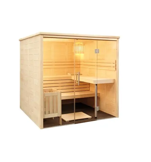 Sentiotec Sauna Alaska View 208 x 206 x 204 cm Günstig