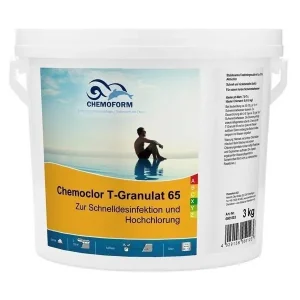 Chemoform Chemoclor T-Granulat 65 3 kg Chlor schnelle Dosierung hartes Wasser Preis Gesenkt
