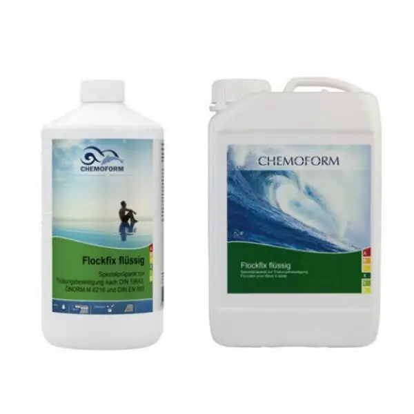 Chemoform Flockfix flüssig 1 l für Schwimmbäder Online Kaufen