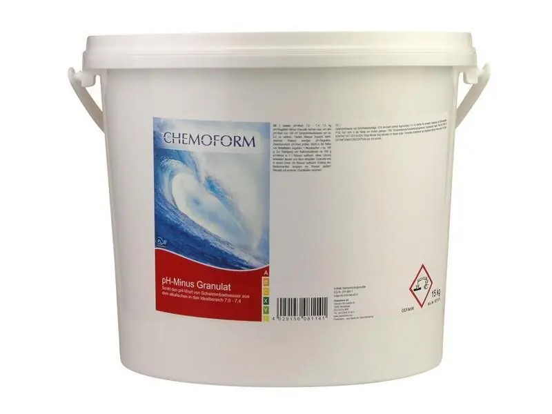 Finale Aktion Chemoform pH Minus Granulat 15 kg für Schwimmbäder