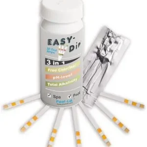 Chemoform Pooltester 3 in 1 Teststreifen Messung Chlor pH Brom 50 Streifen Quicktest Sichere Zahlung