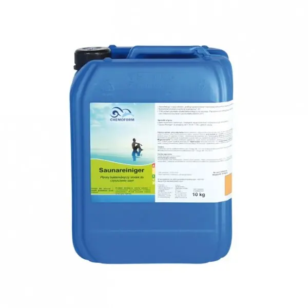 Chemoform Saunareiniger 10 l macht Holzliegen Fußböden und Kunststoffoberflächen (außer Acrylglas) hygienisch sauber Wochenendangebot