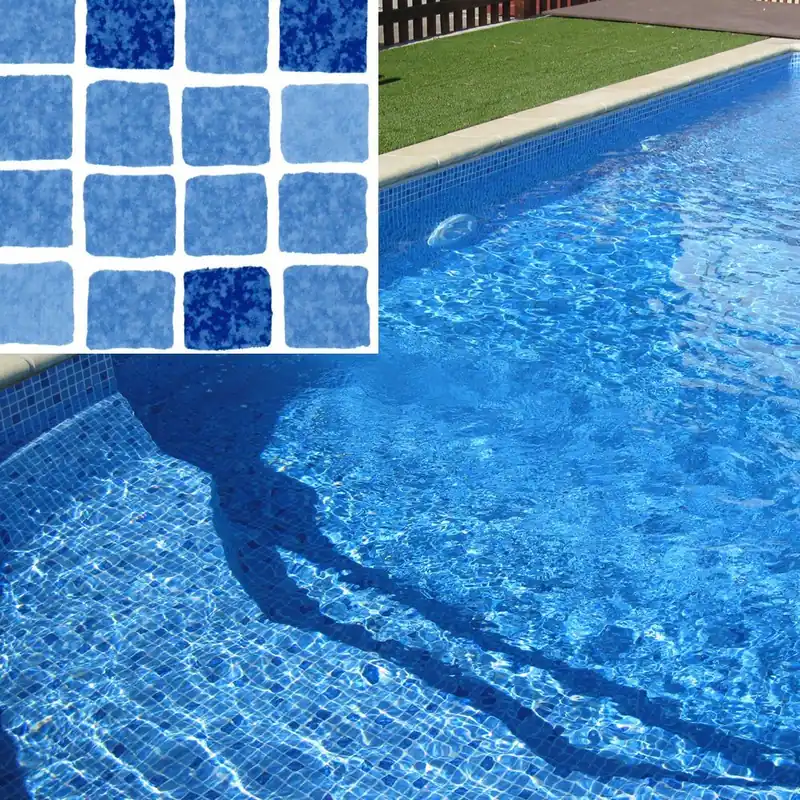Geprüft Elbtal Elbe Pool Surface SBGD 160 bedruckt 1,6 mm 1,65m x 25m 41,25 m² Rolle