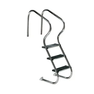 Nur Für Kurze Zeit Treppe Deluxe V4A 3-stufig kurze Bauweise Schwimmbadleiter