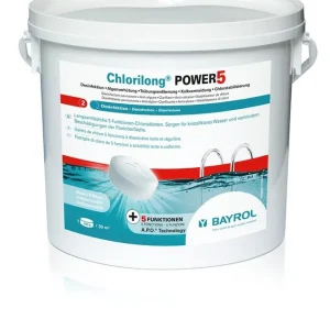 Saisonangebot Bayrol e-Chlorilong® POWER 5 Chlortablette mit Clorodor Control® Kapsel 5 Kg