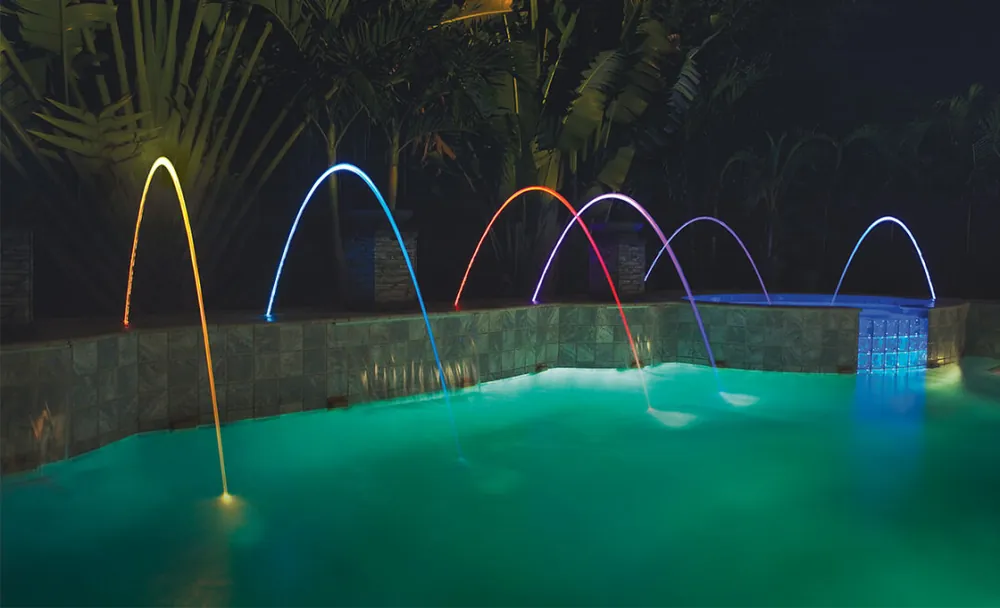 MagicStream Wasserbogen Einbausatz inkl. 12 V LED Beleuchtung Wochenendangebot