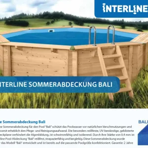 Sichere Zahlung Interline Sommer Abdeckplane für Bali Holzpools