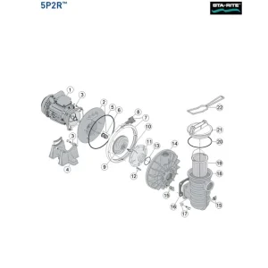 Sta-Rite Spannring für Kunststoff-Pumpe 5P2R + 5P4R/P6R Jetzt Kaufen